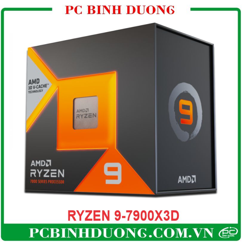 CPU AMD Ryzen 9-7900X3D (4.4Ghz Turbo 5.6Ghz/140Mb/12 Cores/24 Threads/120W) - AM5