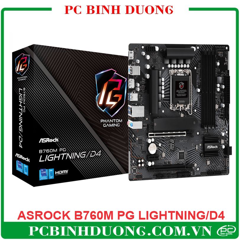 Mainboard ASROCK B760M PG LIGHTNING/D4