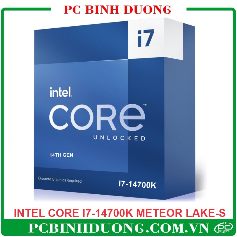 CPU Intel Core I7-14700K (Meteor Lake)
