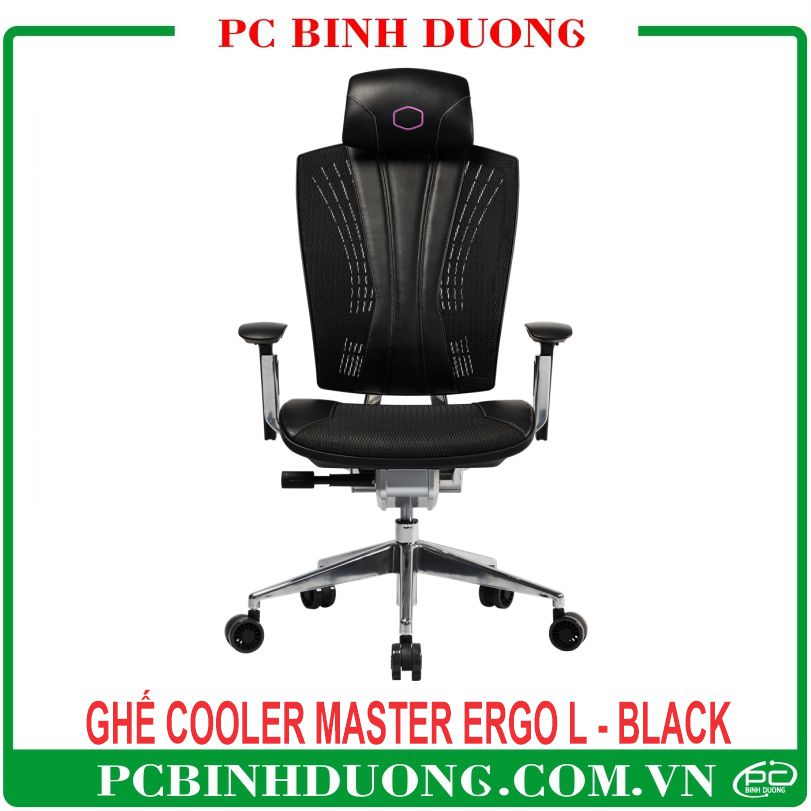 Ghế Gaming Cooler Master ERGO L (CMI-GCEL-2019) Black Công Thái Học