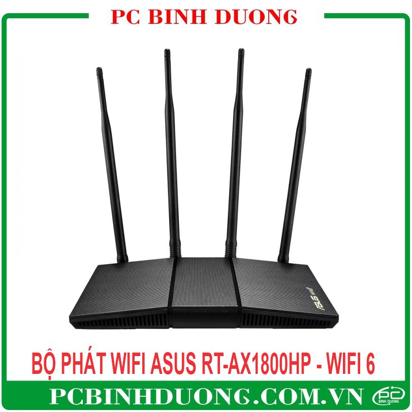 Phát Wifi Gaming Asus RT-AX1800 - Wifi 6 (802.11ax) 2 Băng Tần AiMesh
