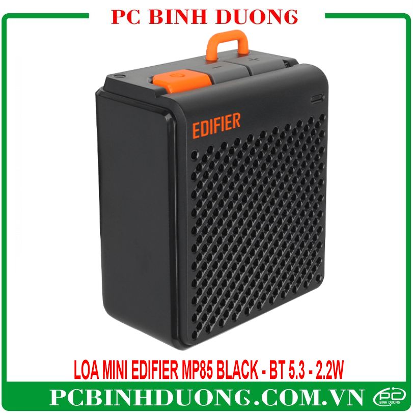 Loa Mini EDIFIER MP85 Black - 2.2W - Bluetooth 5.3
