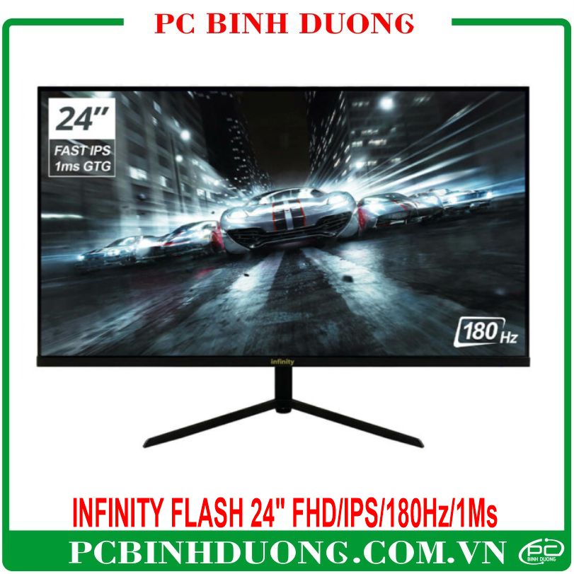 Màn Hình Phẳng INFINITY 24" InfinityFlash FHD/IPS/180Hz/1Ms