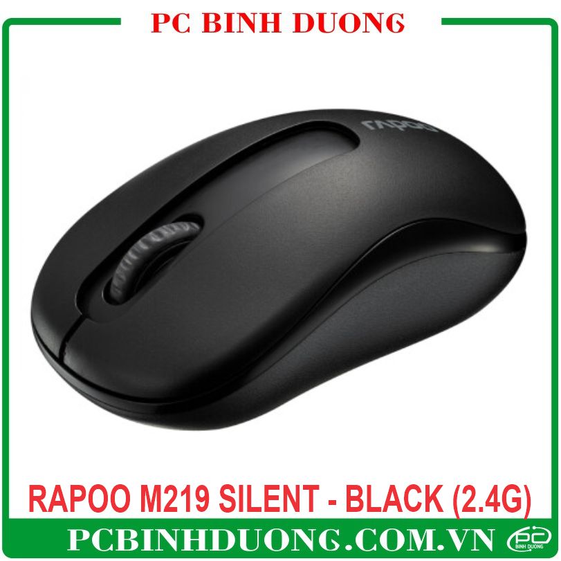 Chuột Không Dây Rapoo M219 Silent Black (2.4G)