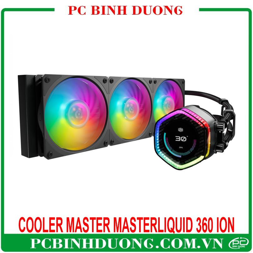 Tản nhiệt nước AIO Cooler master MasterLiquid 360 Ion Led ARGB