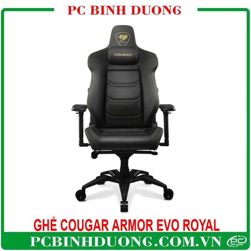 Ghế Gaming Cougar Armor Evo Royal - Màu Đen Vàng 