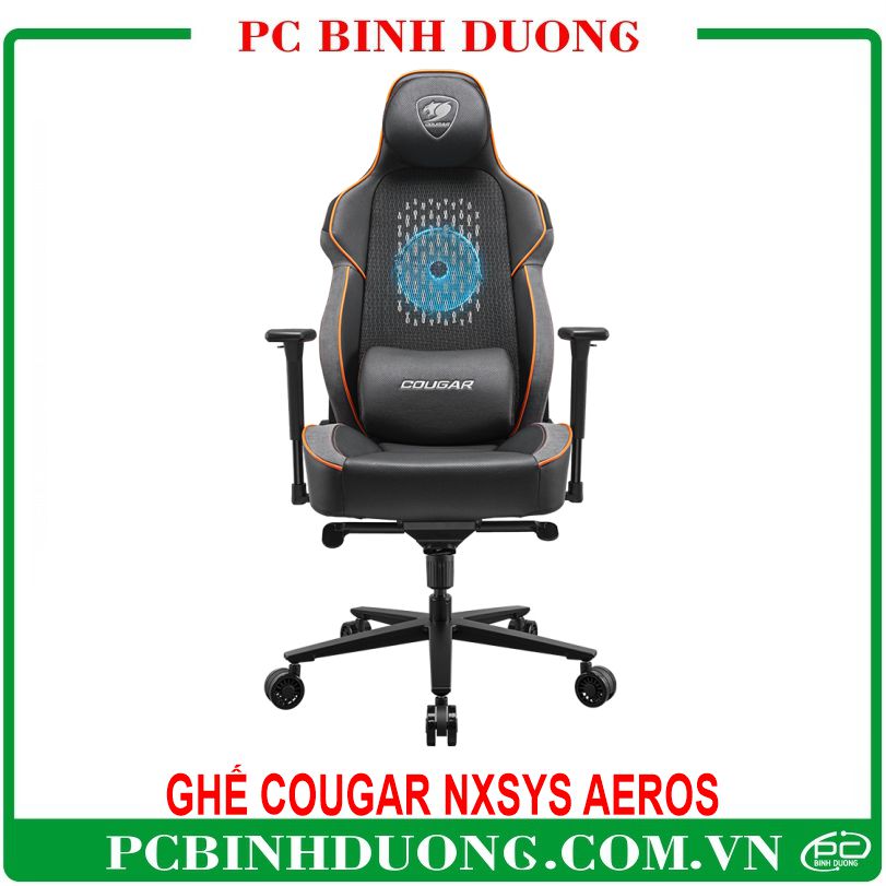 Ghế Gaming Cougar NXSYS AERO - Màu Đen Cam