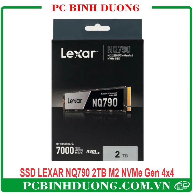 Ổ cứng SSD Lexar NQ790 2TB M.2 2280 PCIe (Gen 4x4)