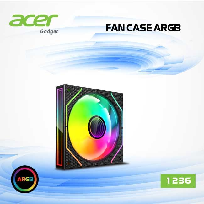 Quạt Case ACER 1236 - 12CM Led ARGB - Màu Đen