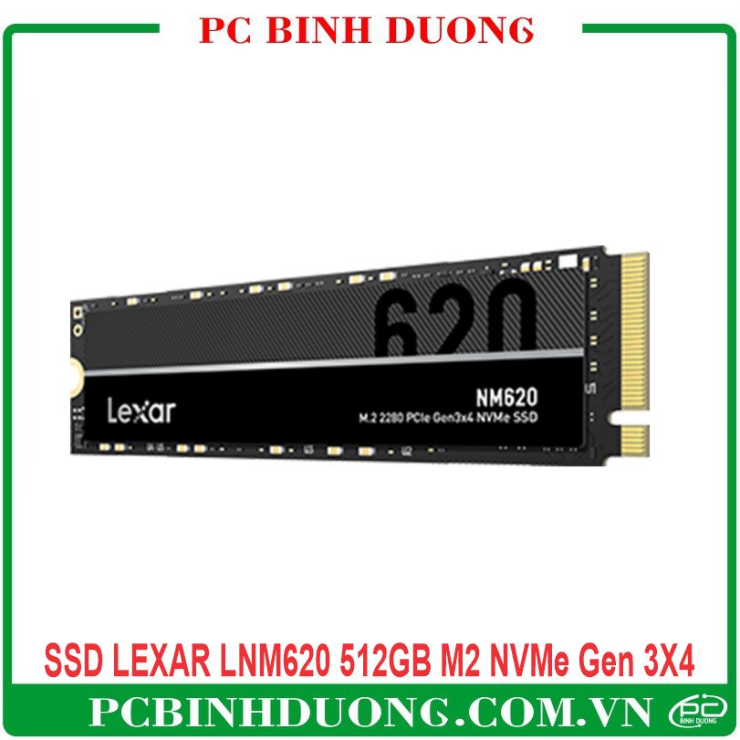 Ổ Cứng SSD Lexar LNM620 512Gb M.2 Nvme  2280 PCIe (Gen 3x4) 