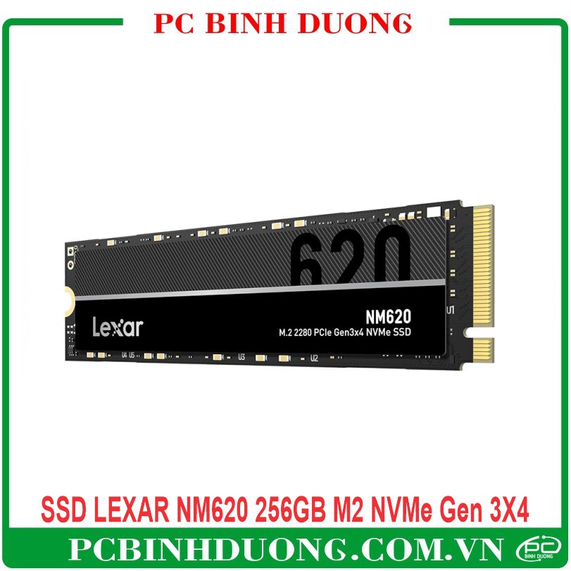 Ổ Cứng SSD Lexar NM620 256Gb M.2 Nvme 2280 PCIe (Gen 3x4)