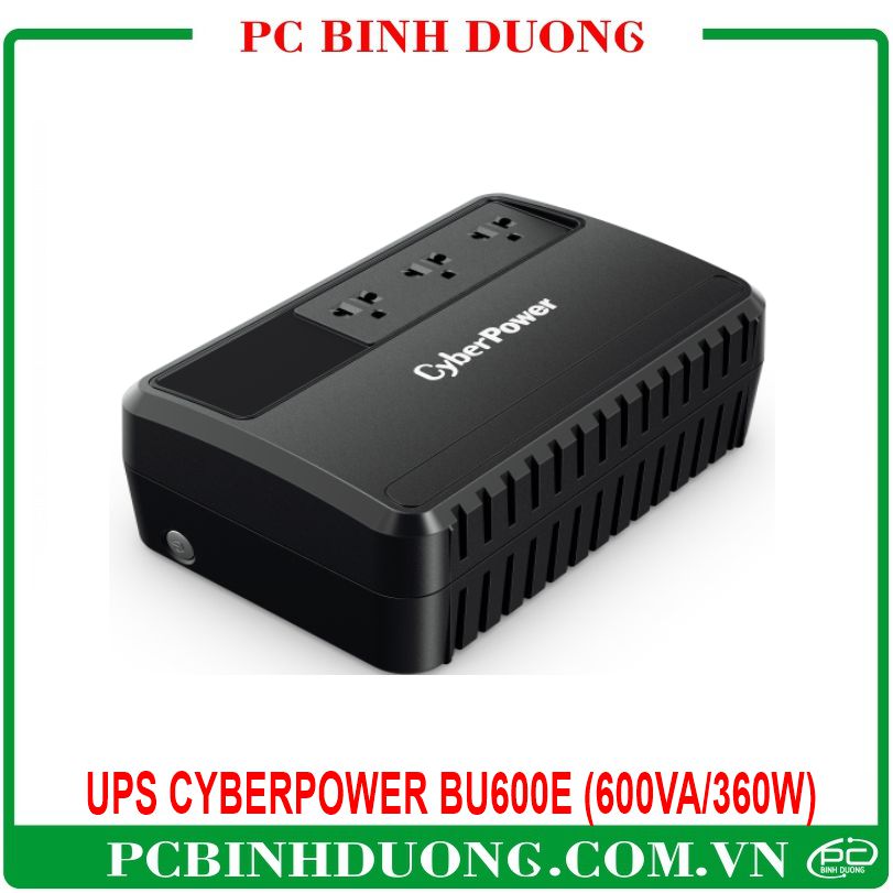 Bộ lưu điện UPS CyberPower BU600E (600VA/360W)