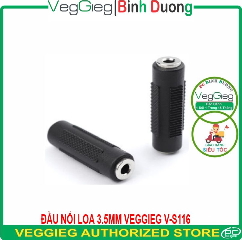 Đầu Nối Loa  3.5mm Veggieg V-S116