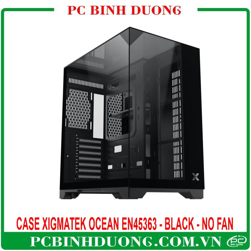 Vỏ Case XIGMATEK OCEAN (ATX/M-ATX/ITX) Màu Đen (EN45363) - No Fan