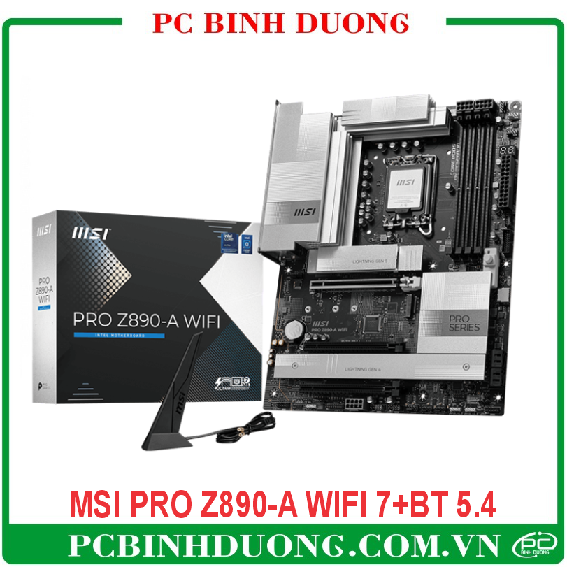 Mainboard MSI PRO Z890-A WIFI DDR5/Wifi 7/Bluetooth 5.4