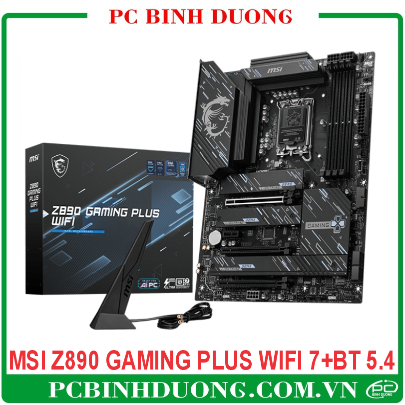 Mainboard MSI Z890 GAMING PLUS WIFI DDR5/Wifi 7/Bluetooth 5.4