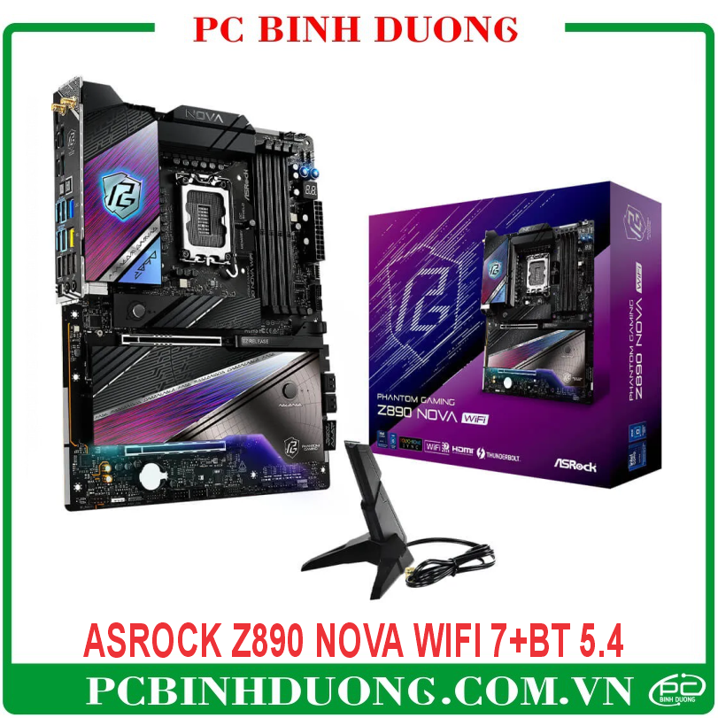 Mainboard ASRock Z890 NOVA WIFI DDR5/Wifi 7/Bluetooth 5.4