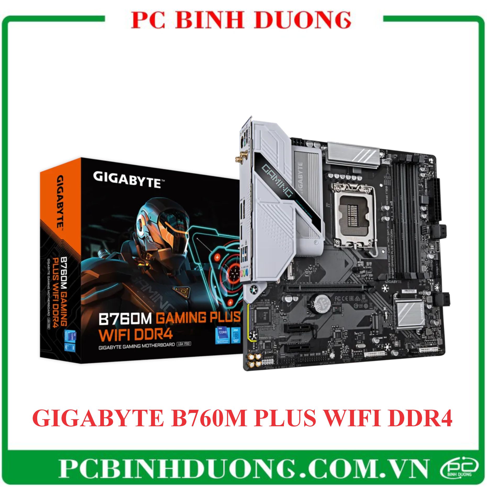 Main Gigabyte B760M Gaming Plus Wifi DDR4