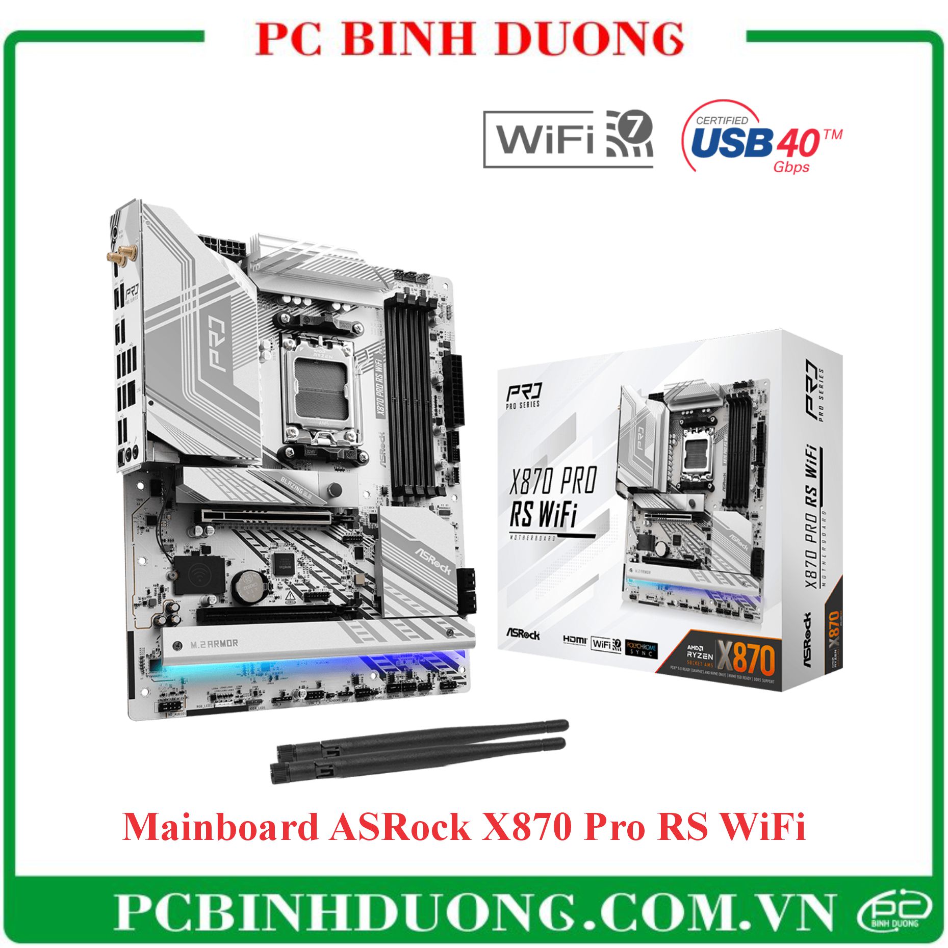 Mainboard ASRock X870 Pro RS WiFi