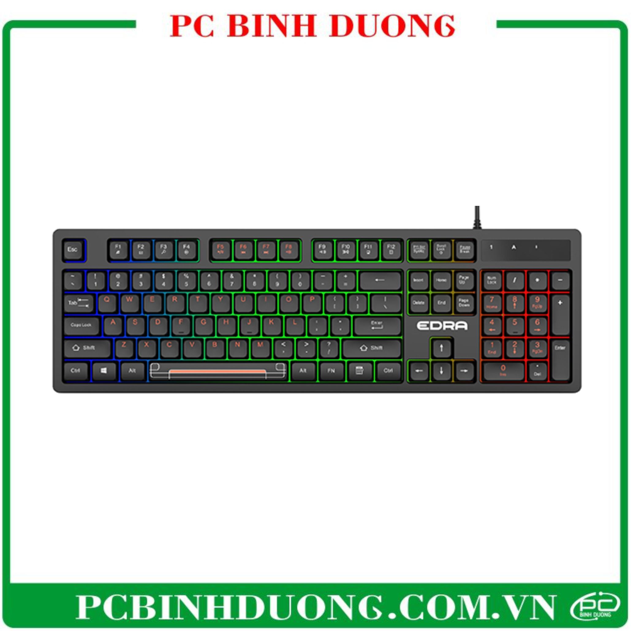 Bàn Phím Giả Cơ Gaming E-dra EK506