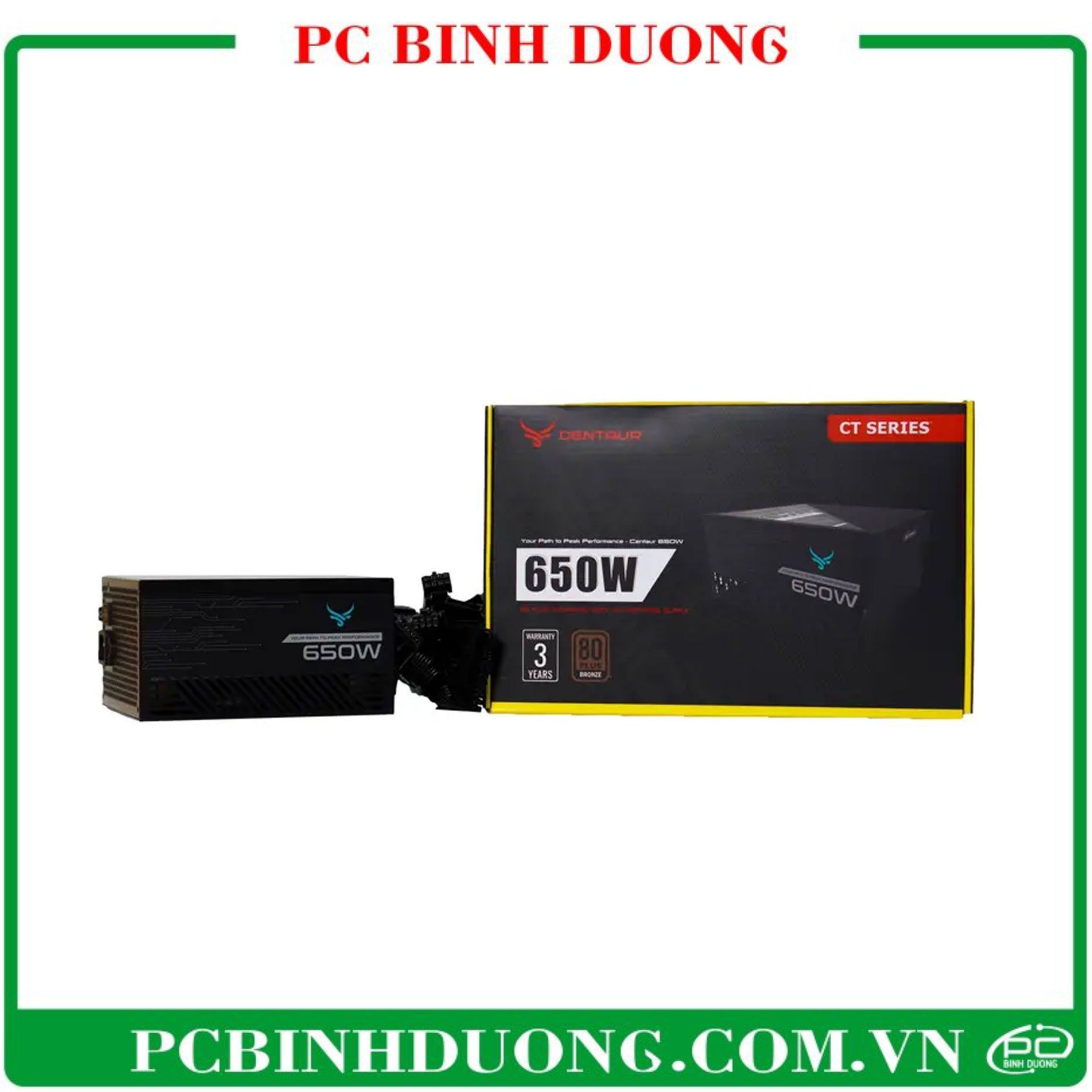 Nguồn Centaur CT650W 650W 80 Plus Bronze
